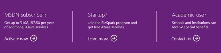 Scroll down the website